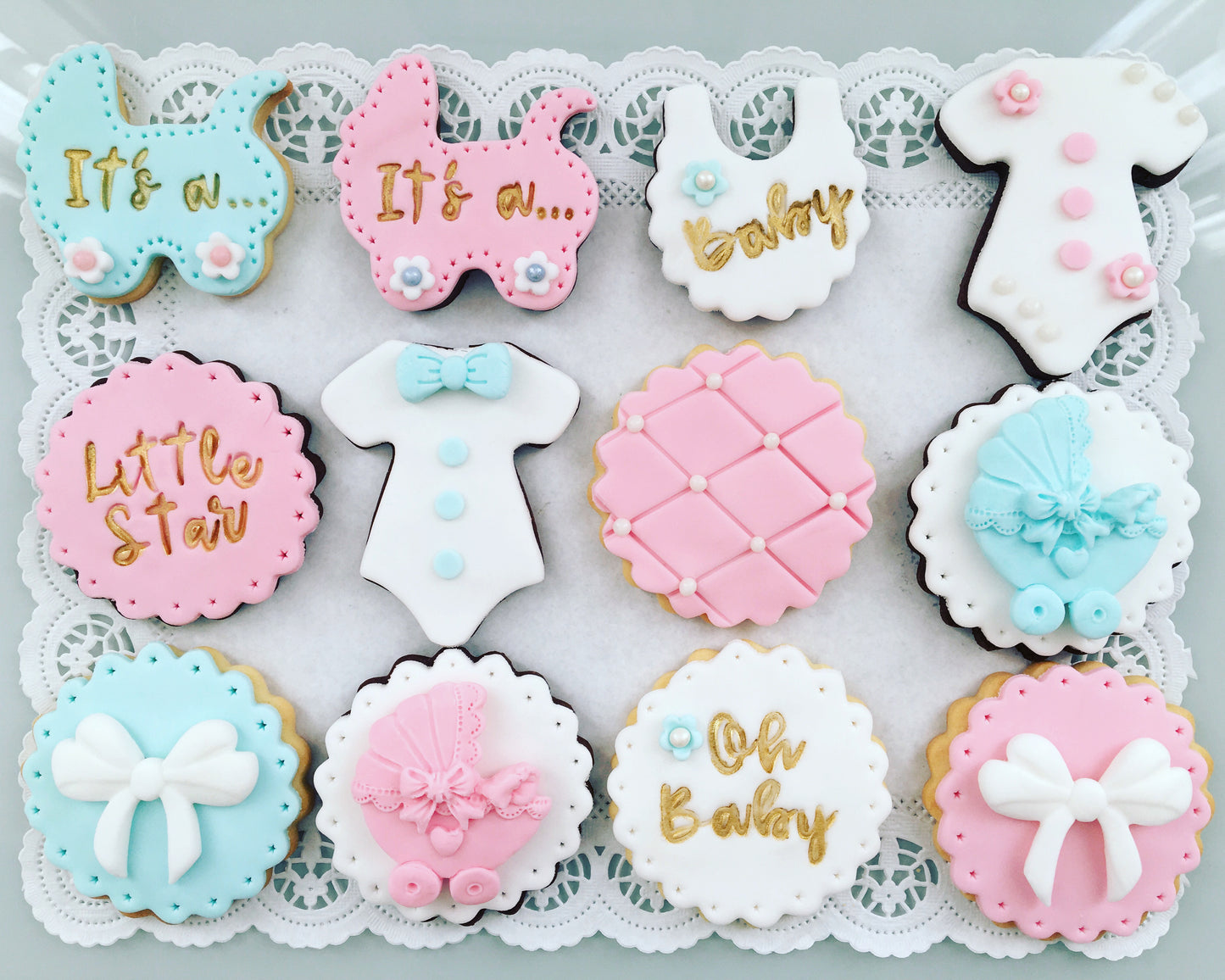 Sugar Cookies Gender Reveal