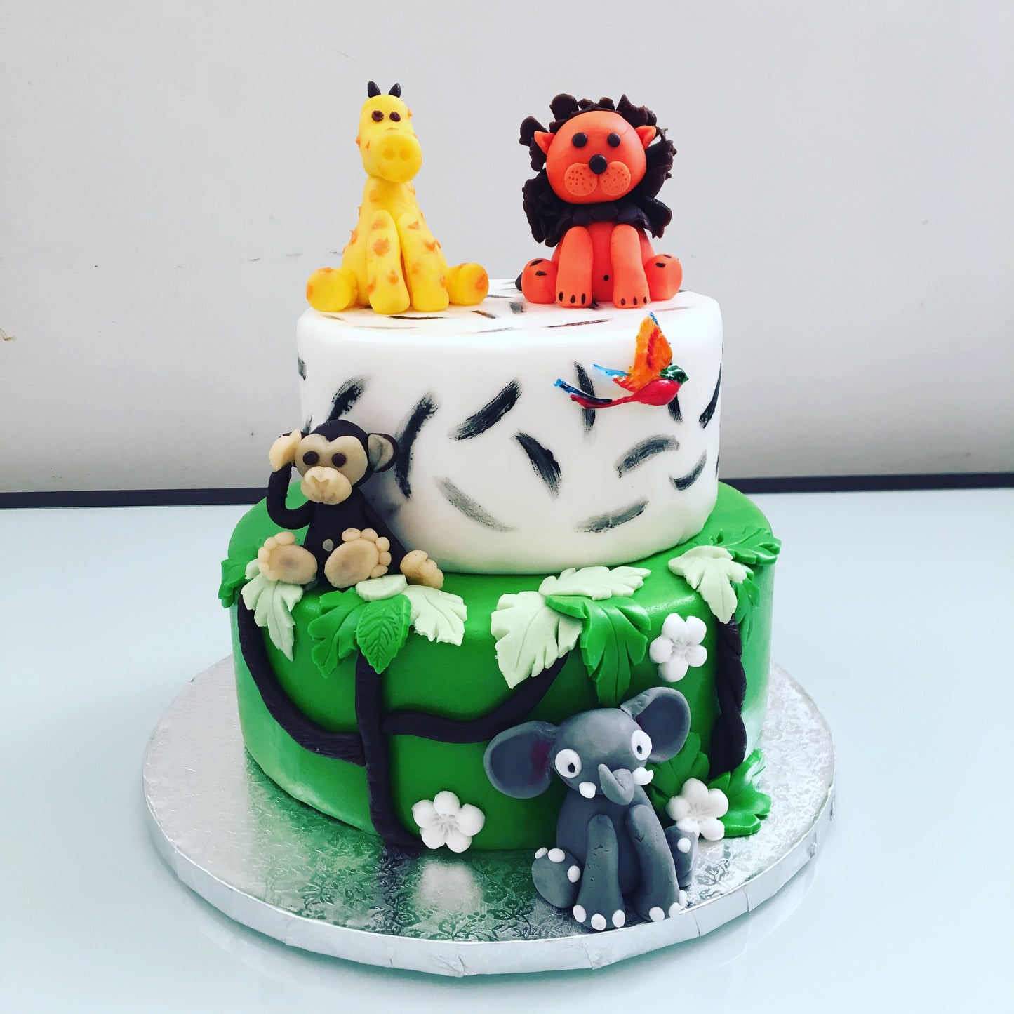 Gâteau Jungle 15 personnes + dummy