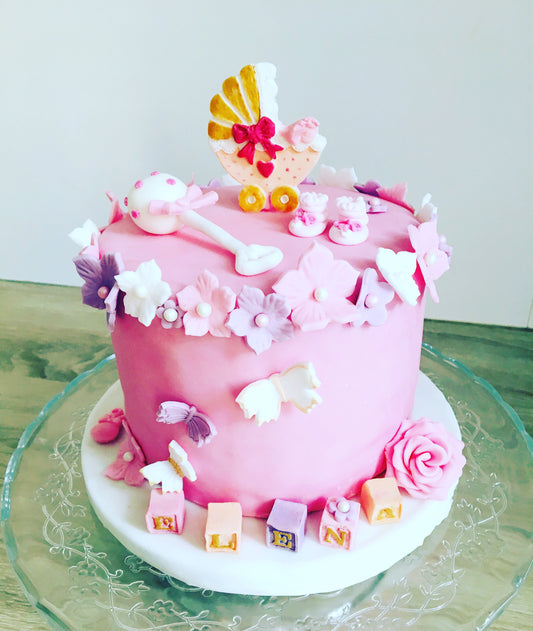 Baby shower cake pour 20 personnes