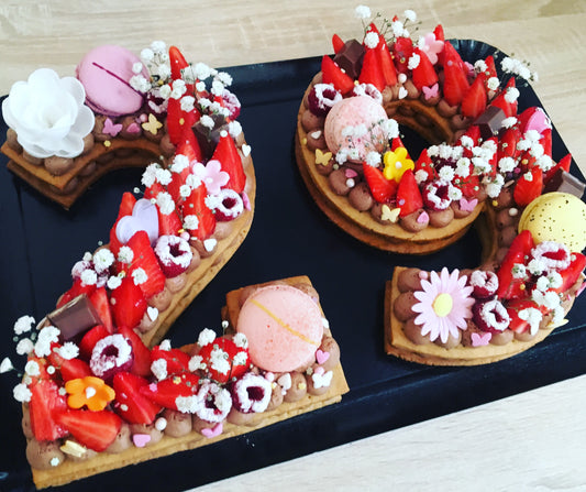 Number Cake 12 personnes