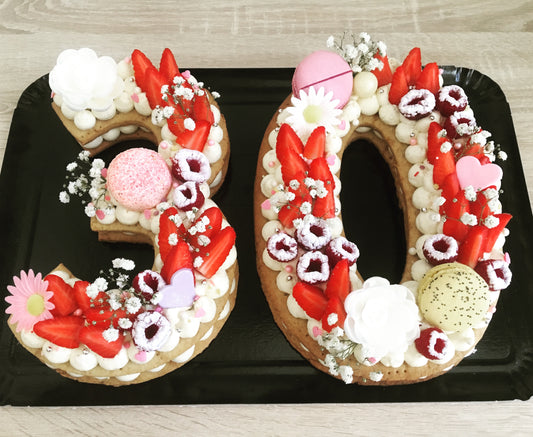 Number Cake 12 personnes