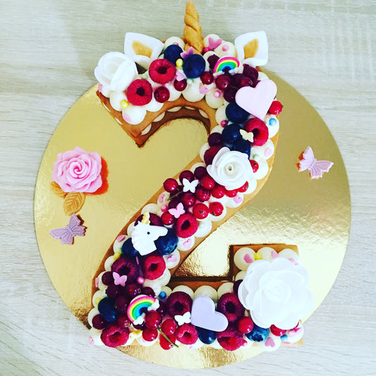 Number Cake Licorne 10 personnes
