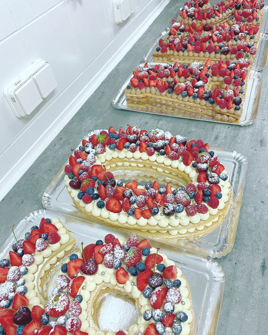 Number Cake 60 personnes