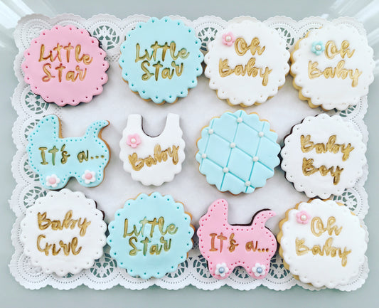 Sugar Cookies Gender Reveal