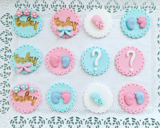 Gender Reveal Cupcakes