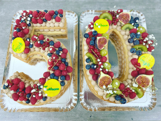 Number Cake 40 personnes